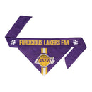 Los Angeles Lakers Pet Reversible Paisley Bandana
