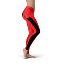 Veronica Mesh Red Black Heart