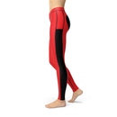 Veronica Mesh Red Black Heart