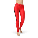Veronica Mesh Red Black Heart