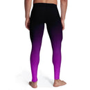 Men's Black Pink Ombre Tights