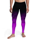 Men's Black Pink Ombre Tights