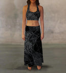 Webs Maxi Skirt
