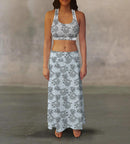 Sleepy Sloth Maxi Skirt