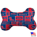 Ole Miss Rebels Plush Bone Toy - National Fur League