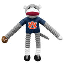 Auburn Tigers Sock Monkey Pet Toy - National Fur League