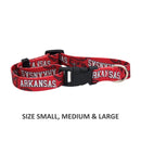 Arkansas Razorbacks Pet Nylon Collar - National Fur League