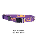 Lsu Tigers Pet Nylon Collar - National Fur League