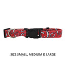 New Jersey Devils Pet Nylon Collar - National Fur League