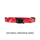 Detroit Red Wings Pet Nylon Collar - National Fur League