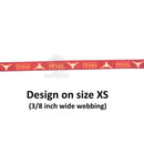 Texas Longhorns Pet Nylon Collar - National Fur League