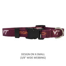 Virginia Tech Hokies Pet Nylon Collar