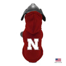 Nebraska Huskers Polar Fleece Pet Hoodie - National Fur League