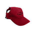 Arkansas Razorbacks Pet Baseball Hat - National Fur League