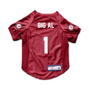 Alabama Crimson Tide Pet Stretch Jersey - National Fur League