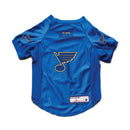 St. Louis Blues Pet Stretch Jersey - National Fur League