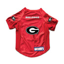 Georgia Bulldogs Pet Stretch Jersey - National Fur League