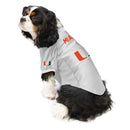 Miami Hurricanes Pet Stretch Jersey - National Fur League