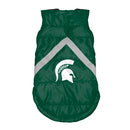 Michigan State Spartans Pet Puffer Vest - National Fur League