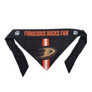 Anaheim Ducks Pet Reversible Paisley Bandana - National Fur League