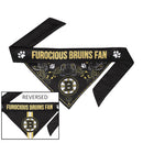 Boston Bruins Pet Reversible Paisley Bandana - National Fur League