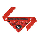 Georgia Bulldogs Pet Reversible Paisley Bandana - National Fur League