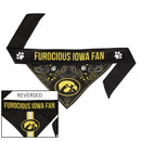 Iowa Hawkeyes Pet Reversible Paisley Bandana - National Fur League