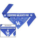 Kentucky Wildcats Pet Reversible Paisley Bandana - National Fur League