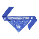 Kentucky Wildcats Pet Reversible Paisley Bandana - National Fur League