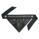 Vegas Golden Knights Pet Reversible Paisley Bandana - National Fur League