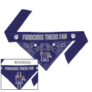 Memphis Tigers Pet Reversible Paisley Bandana - National Fur League