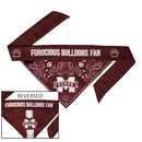 Mississippi State Bulldogs Reversible Paisley Bandana - National Fur League