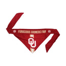 Oklahoma Sooners Pet Reversible Paisley Bandana - National Fur League