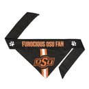 Oklahoma State Cowboys Pet Reversible Paisley Bandana - National Fur League