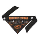 Oklahoma State Cowboys Pet Reversible Paisley Bandana - National Fur League