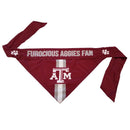 Texas A&m Aggies Pet Reversible Paisley Bandana - National Fur League