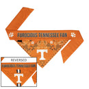 Tennessee Volunteers Pet Reversible Paisley Bandana - National Fur League