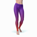 Veronica Mesh Orange Dots