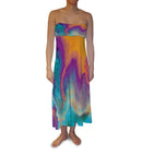 Midnight Liquid Maxi Skirt