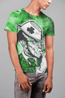 Fighting Leprechaun Men's T-Shirt