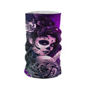 Female Sugar Skull Face Neck Gaiter