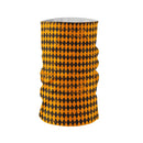 Orange Distressed Diamonds Neck Gaiter
